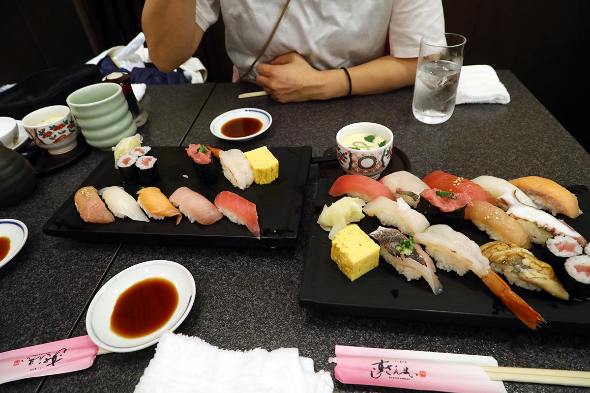 japonská suši restaurace Tokio Jurakučo Foto Petr Horčička 4